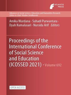 cover image of Proceedings of the International Conference of Social Science and Education (ICOSSED 2021)